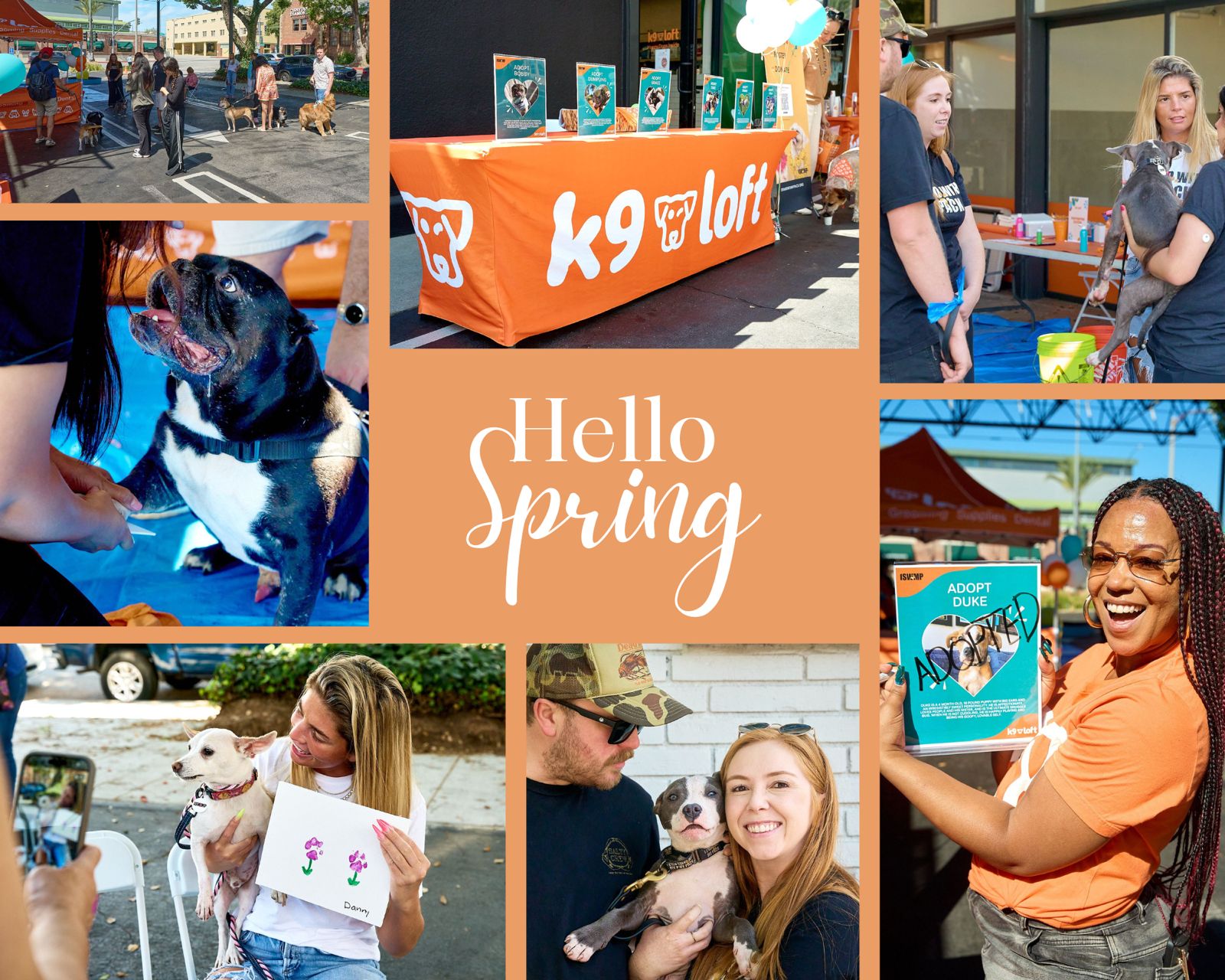 Welcoming Spring at K9 Loft Adoption Event - I STAND WITH MY PACK